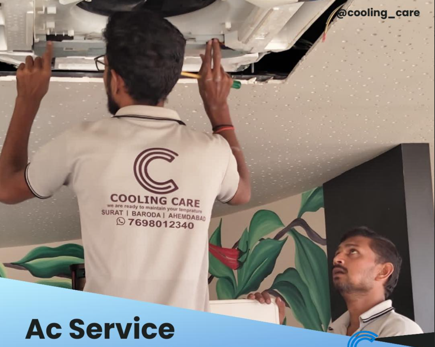 Cooling Care team on site